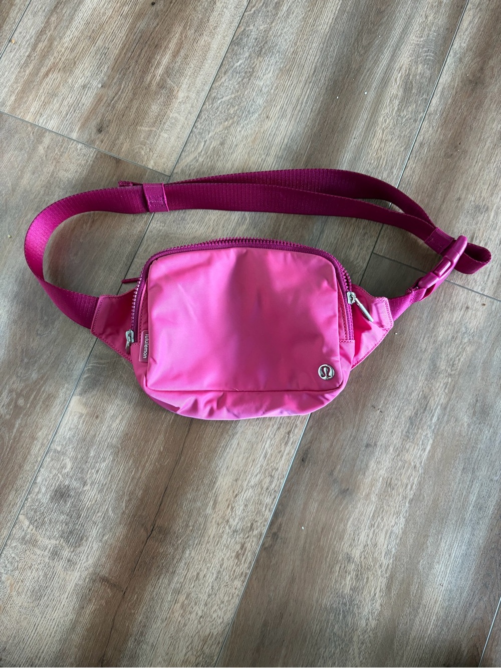 Lululemon Hot Pink Crossbody Belt Bag